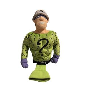 Creative Covers RIDDLER Golf Club Cover For Drivers Woods DC Comics Plush